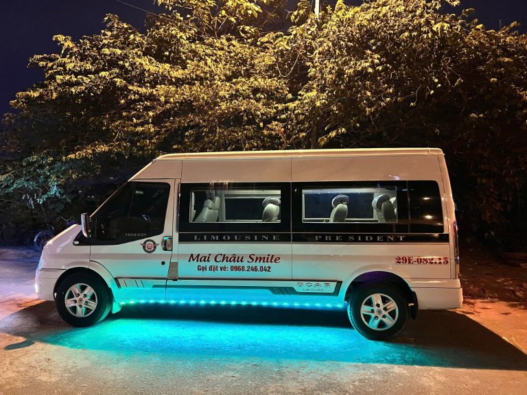 Mai Châu Smile Limousine 9 chỗ 4 chuyến sáng từ 270.000đ