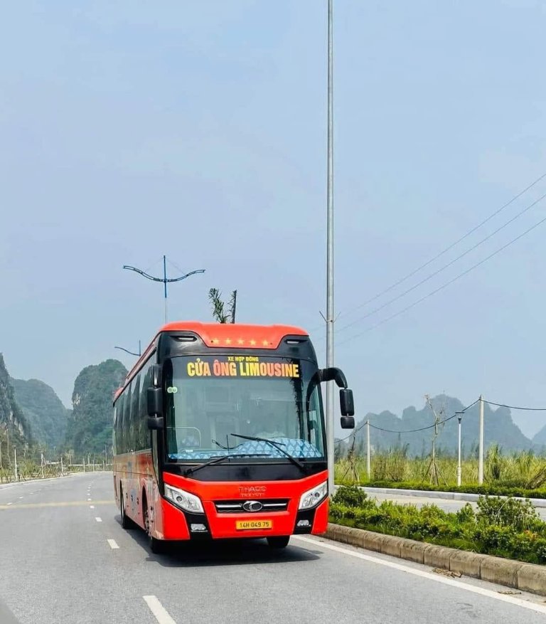 Cửa Ông Limousine: trả khách Hạ Long và Cẩm Phả