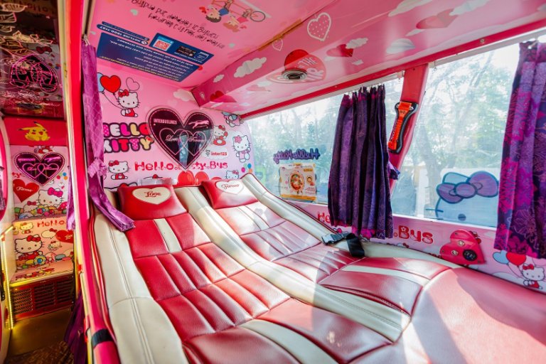 Tiện nghi cabin riêng Inter Bus Lines