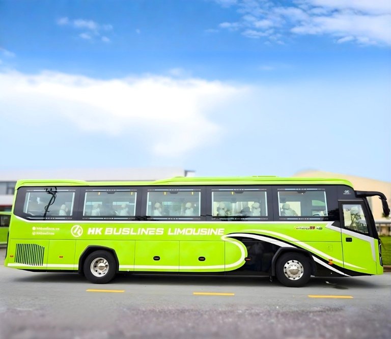 HK Buslines limousine giường phòng với WC riêng