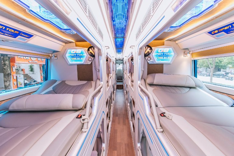 Giường nằm cao cấp trang bị đầy đủ tiện nghi