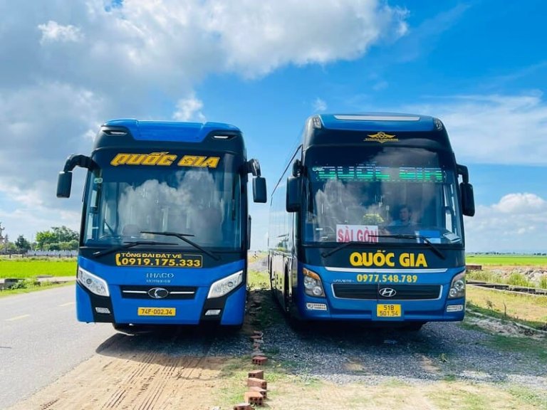 Quốc Gia limousine 22 phòng – 1.600.000đ, 12 chuyến/ngày