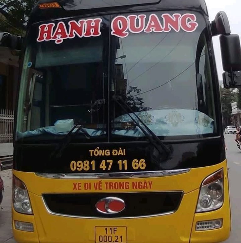 Xe limousine giường nằm Hạnh Quang chuyến 17:30 chiều Hà Nội đi Cao Bằng
