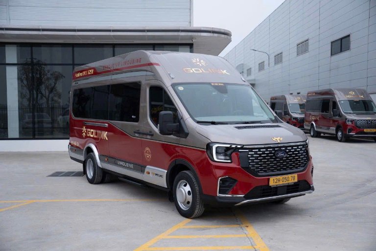 Sao Vàng Golink: limousine 11 chỗ 410.000đ, 4 chuyến/ngày