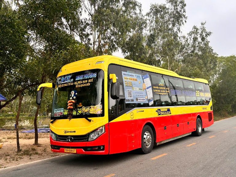 Minh Phương: limousine 22 phòng WC từ 644.000đ, 2 chuyến/ngày