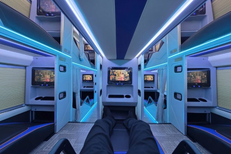 Quang Dũng VIP Limousine – giường phòng WC cao cấp 800.000đ