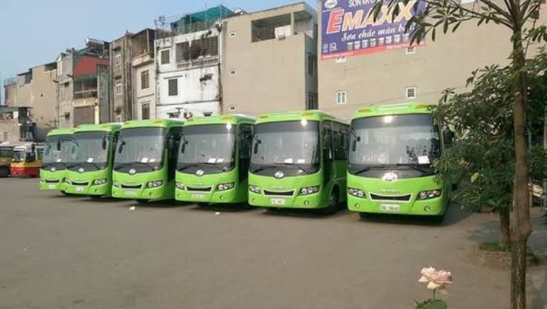 Bus 212 xuất phát từ Bến xe Mỹ Đình, quận Nam Từ Liêm