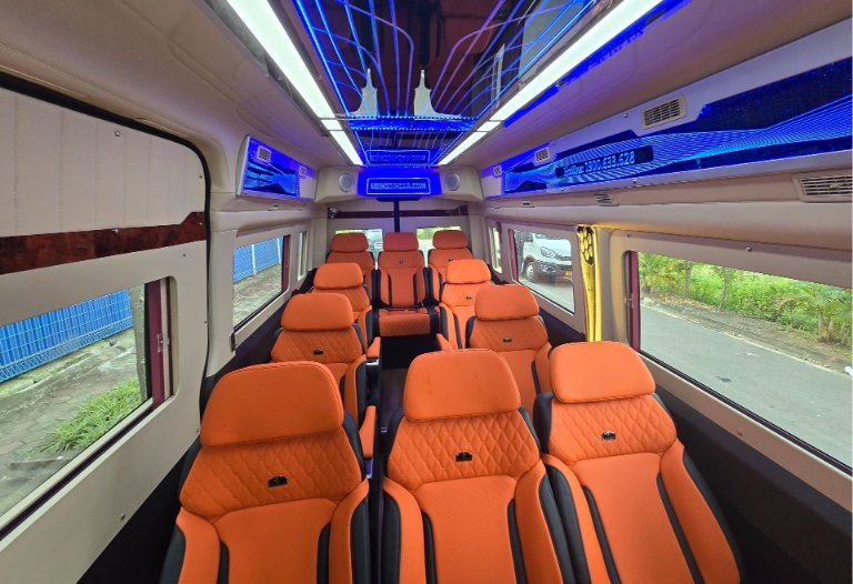 Tiện nghi nội thất Ninh Bình Car