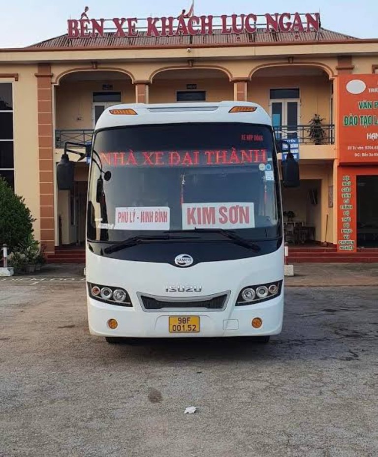 Xe Đại Thành phục vụ tuyến Ninh Bình Bắc Ninh
