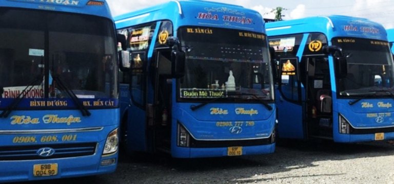 Hòa Thuận – gọi hotline kiểm tra giờ chạy giá vé