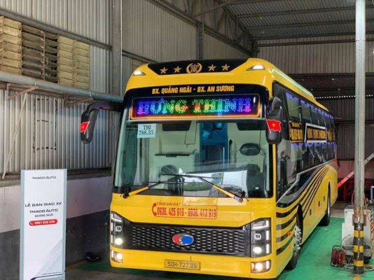 Limousine 34 phòng Hưng Thịnh – 4 chuyến/ngày từ Quảng Ngãi