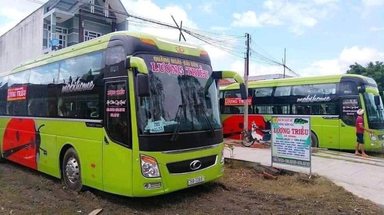 Giường nằm 44 chỗ Lượng Triều – chuyến 11:30 hàng ngày